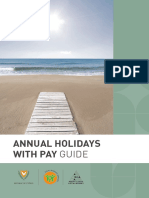 Annual Holidays With Pay Guide