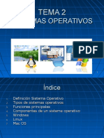 Tema 2. Sistemas Operativos