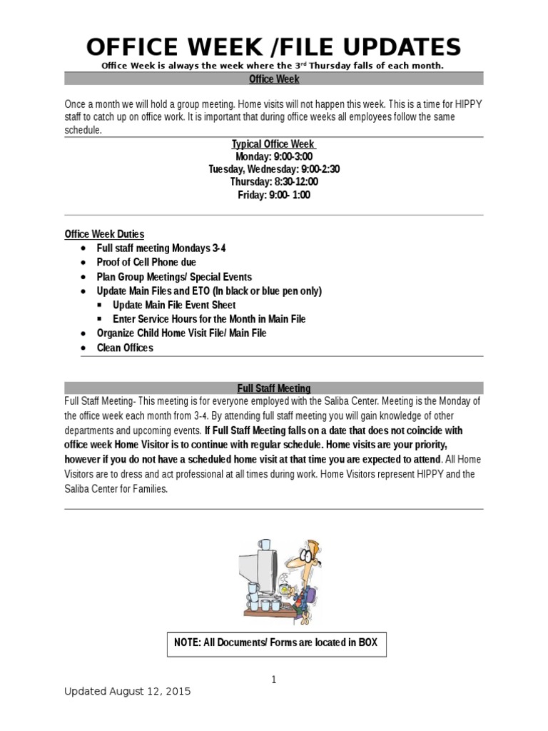 23.office Week - File Updates | PDF | Business