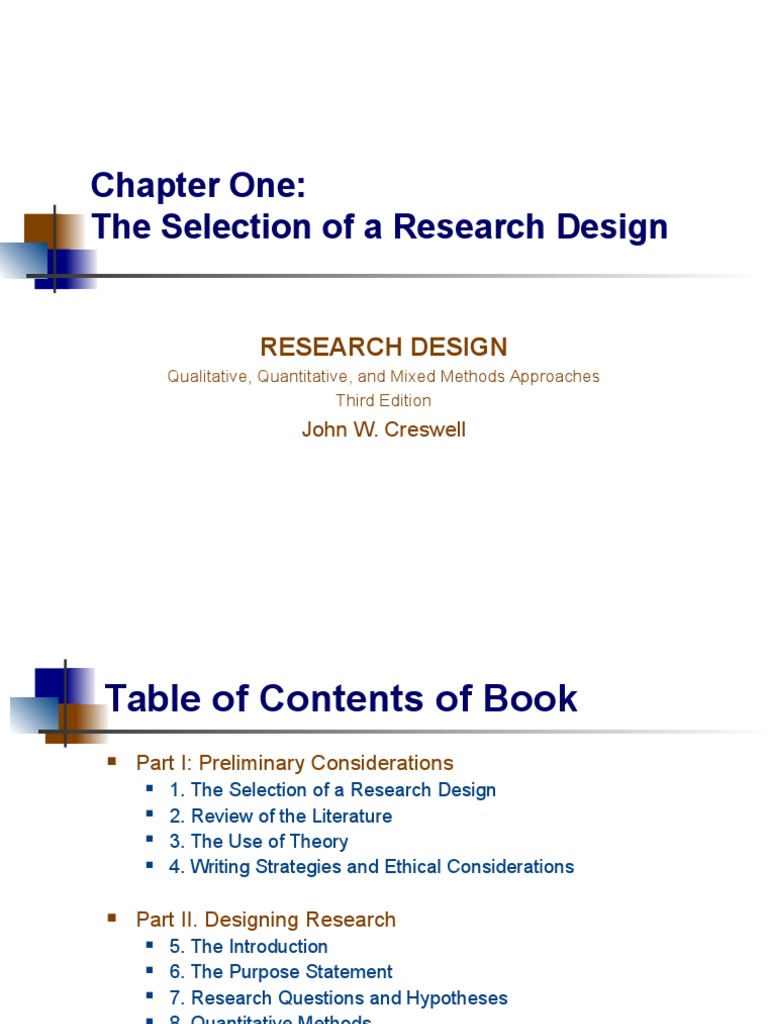 chapter 1 research design