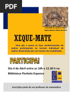 Torneio de Xadrez | 4 Abril 2017