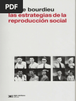 BOURDIEU, P. Las Estrategias de La Reproducción Social