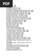 Songs List | PDF | Bob Dylan | Beyoncé