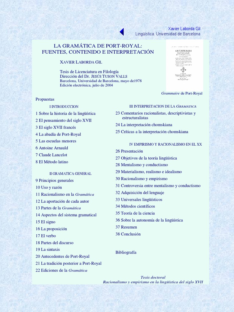 1978_La_Gramatica_de_PortRoyal_tesis_de.pdf Empirismo René Descartes