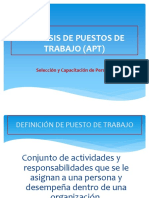 Analisis Del Puesto de Trabajo