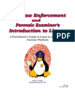 A Practitioner's Guide To Linux As A Computer Forensic Platform