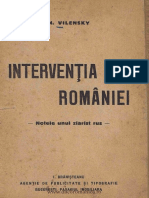 Intervenția României Notele Unui Ziarist Rus