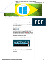 Windows 8 BRASIL (Dicas)_ Instalação Manual de Pacotes de Linguagem Ao Windows 8