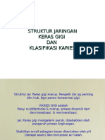 Struktur Jaringan Keras Gigi Dan Klasifikasi Karies (DRG - Linda)