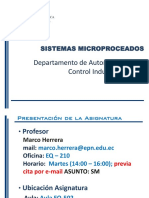 0 Presentacion Del Sistemas Microprocesados