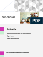 Ergonomía y salud ocupacional