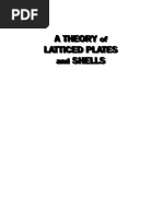 A Theory of Latticed Plates and Shells PDF