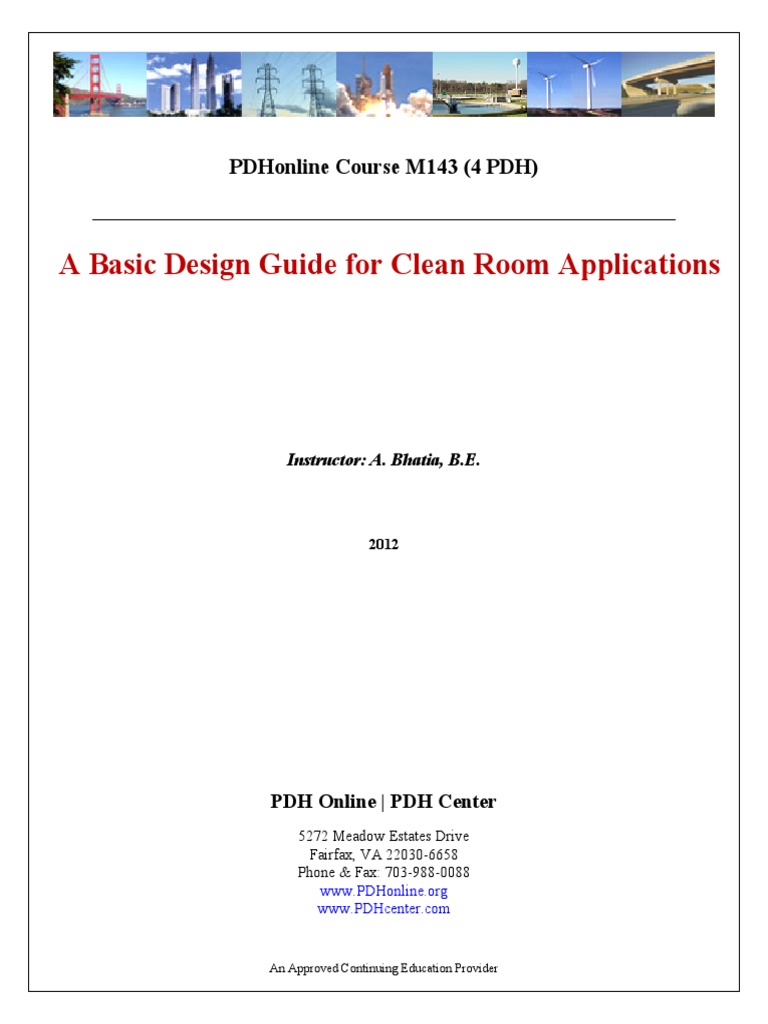 Basic Clean Guide For Clean Room PDF | PDF | Filtration | Hvac