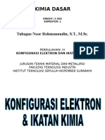 Konfigurasi Elektron Dan Ikatan Kimia