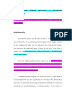 Tesis de Grado en Educacion. La Educacion Democratica en Las Escuelas Del Paraguay