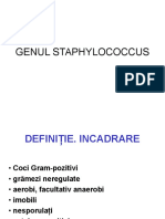 Genul Stafilococus Stud Romani