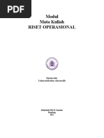 Download Modul Riset Operasionalpdf by Agam Santika SN342015475 doc pdf