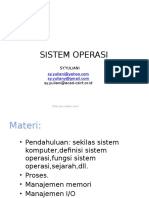 Operating Sistem Chapter 0