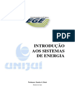 Introdução aos Sistemas de Energia Elétrica