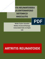 01.-Artritis Reumatoidea,Les,Vasculitis USS PRACTICA
