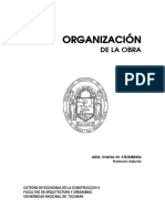 Organizacion de La Obra PDF