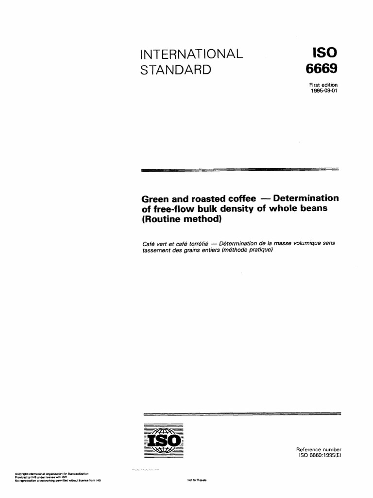 ISO 6669 1995. en PDF | PDF