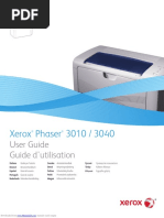 Xerox Phaser - 3010 User Manual PDF