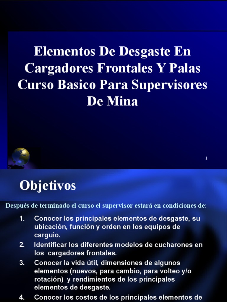 Elementos de Desgaste en Cargadores Frontales | PDF | Pie | Sistema ...