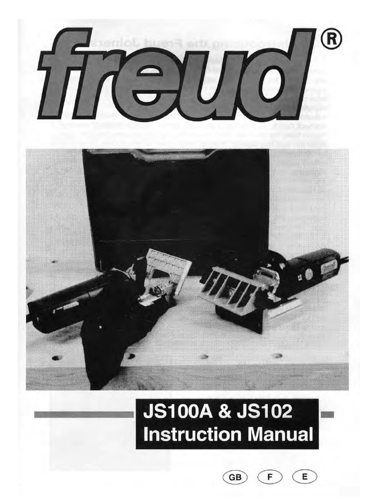 Biscuit Joiner Manual PDF