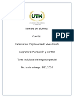 Tarea Individual Del Segundo Parcial Planeacion y Control Uth