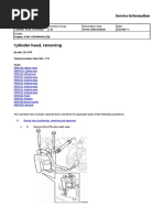 Cyl Head Removing
