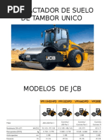 Compactador de Suelo de Tambor Unico