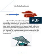 Solar Parking Requirements