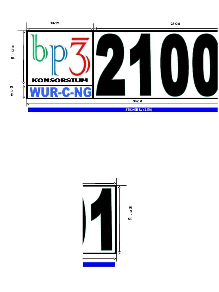 LV Sticker Order Details | PDF