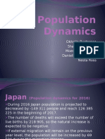 Population Dynamics: Okhalia Buchanan Shakeema Brown Moesha Chambers Danielle-Paige Grant Nesta Ross