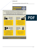 2017-01!09!21!28!03 Decretos de Aumento Al Salario Mínimo 2017