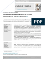 Microbioma y Traslocacion Bacteriana 2016