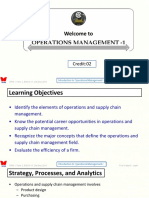 01 - Introduction To Operations Management 1 PDF