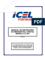 LC-301 - Medidor RLC Capacímetro e Resistência ICEL PDF