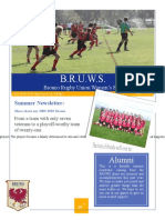 BRUWS Summer Newsletter