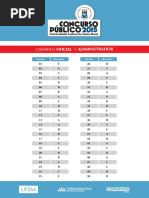 Gabarito Oficial Cp 2015