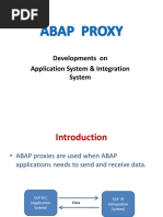 Developments On Application System & Integration System