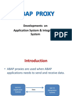 Developments On Application System & Integration System