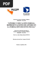 Género y educación formal representaciones de género en la formación docente inicial.pdf