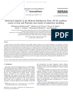 Heidarzadeh Et Al 2008 OE Historical Tsunami in Makran Subduction Zone