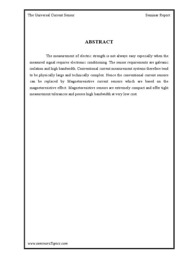 Universal Current Sensor PDF PDF