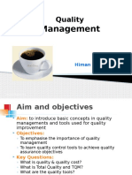 IE-L3- Presentation New- Quality Management