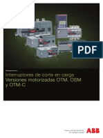 Interruptores de Corte en Carga OTM - OSM - OTM-C PDF