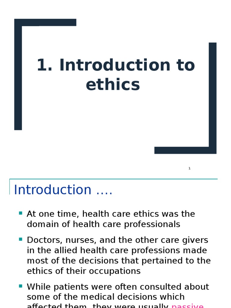 Health Care Ethics Overview | PDF | Autonomy | Informed Consent