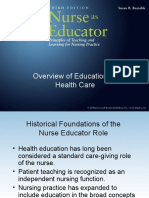 Overview of Education in Health Care